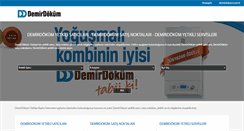 Desktop Screenshot of demirdokum.net