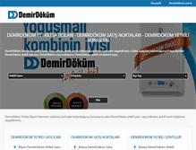 Tablet Screenshot of demirdokum.net